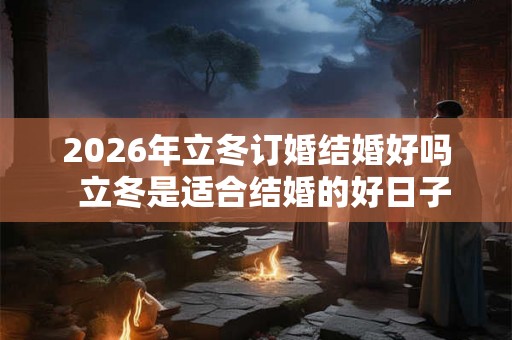 2026年立冬订婚结婚好吗  立冬是适合结婚的好日子吗