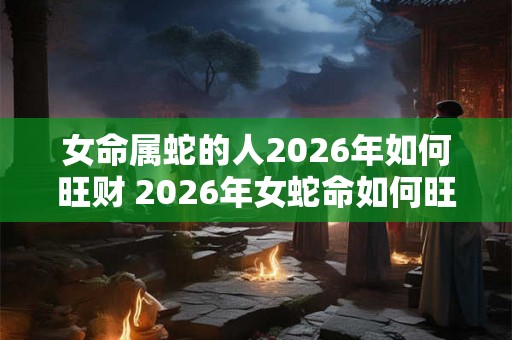 女命属蛇的人2026年如何旺财 2026年女蛇命如何旺财