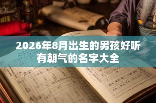 2026年8月出生的男孩好听有朝气的名字大全 2026年8月出生的男孩好听有朝气的名字大全