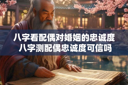 八字看配偶对婚姻的忠诚度 八字测配偶忠诚度可信吗