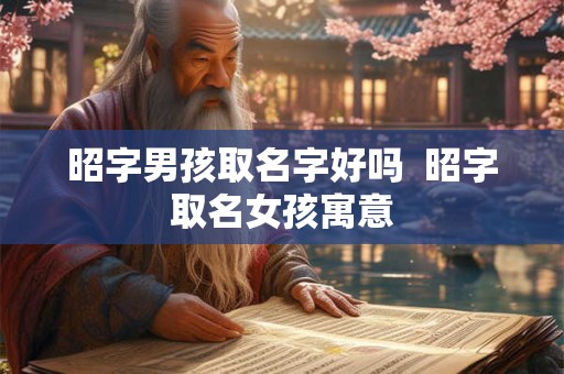 昭字男孩取名字好吗  昭字取名女孩寓意