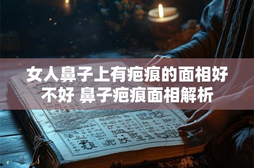 女人鼻子上有疤痕的面相好不好 鼻子疤痕面相解析