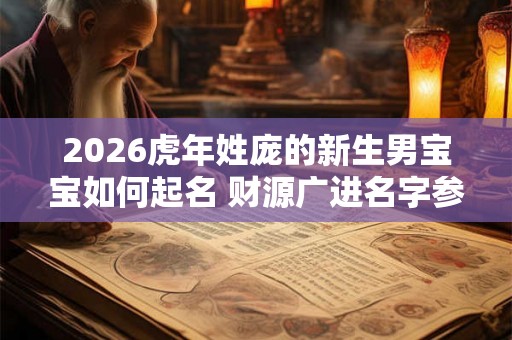 2026虎年姓庞的新生男宝宝如何起名 财源广进名字参考