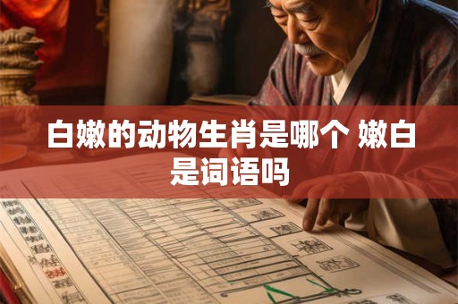 白嫩的动物生肖是哪个 嫩白是词语吗