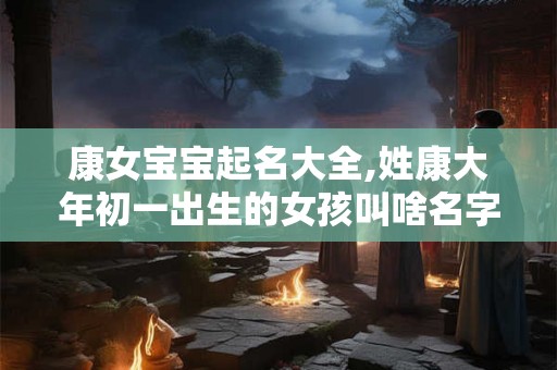 康女宝宝起名大全,姓康大年初一出生的女孩叫啥名字大全 康女宝宝起名大全,姓康大年初一出生的女孩叫啥名字大全