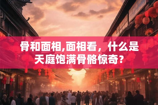 骨和面相,面相看，什么是天庭饱满骨骼惊奇？