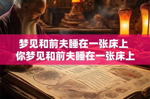 梦见和前夫睡在一张床上 你梦见和前夫睡在一张床上这代表什么 梦见和前夫睡在一张床上 你梦见和前夫睡在一张床上这代表什么