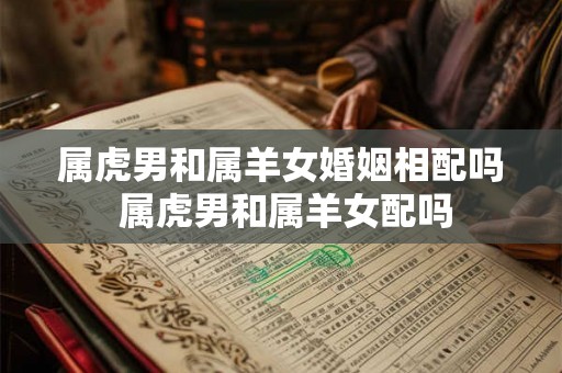 属虎男和属羊女婚姻相配吗 属虎男和属羊女配吗