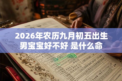 2026年农历九月初五出生男宝宝好不好 是什么命
