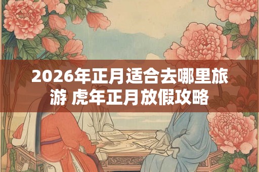 2026年正月适合去哪里旅游 虎年正月放假攻略 2026年正月适合去哪里旅游 虎年正月放假攻略