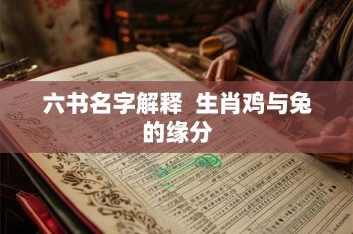 六书名字解释  生肖鸡与兔的缘分