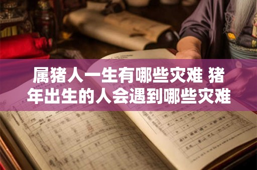属猪人一生有哪些灾难 猪年出生的人会遇到哪些灾难