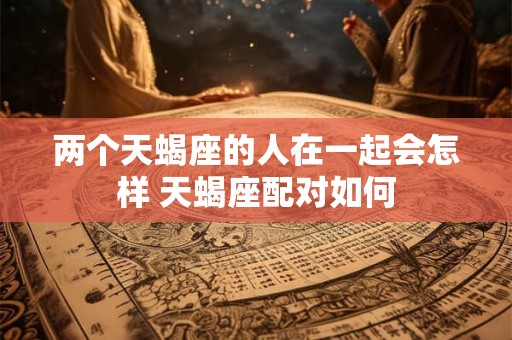 两个天蝎座的人在一起会怎样 天蝎座配对如何
