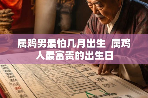 属鸡男最怕几月出生  属鸡人最富贵的出生日