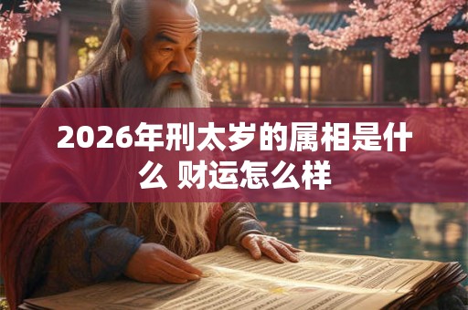 2026年刑太岁的属相是什么 财运怎么样