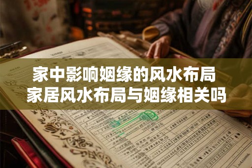 家中影响姻缘的风水布局 家居风水布局与姻缘相关吗