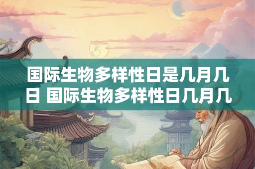 国际生物多样性日是几月几日 国际生物多样性日几月几日 国际生物多样性日是几月几日 国际生物多样性日几月几日