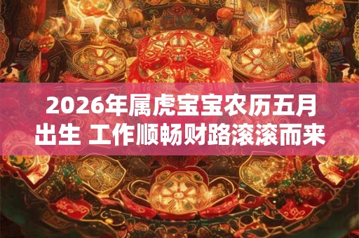2026年属虎宝宝农历五月出生 工作顺畅财路滚滚而来 2026年属虎宝宝农历五月出生 工作顺畅财路滚滚而来