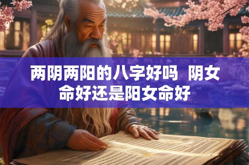 两阴两阳的八字好吗 阴女命好还是阳女命好 两阴两阳的八字好吗 阴女命好还是阳女命好