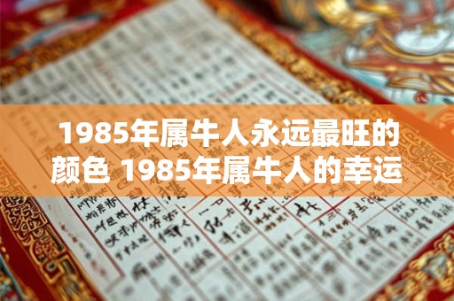 1985年属牛人永远最旺的颜色 1985年属牛人的幸运数字