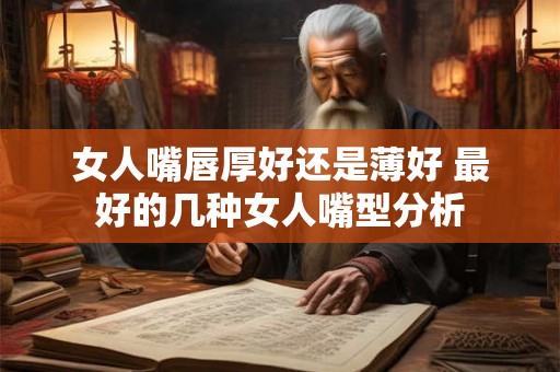 女人嘴唇厚好还是薄好 最好的几种女人嘴型分析