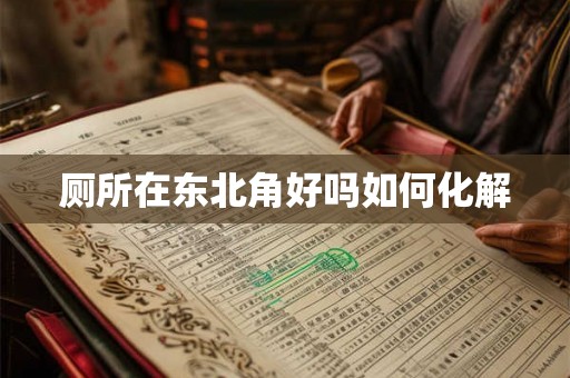 厕所在东北角好吗如何化解