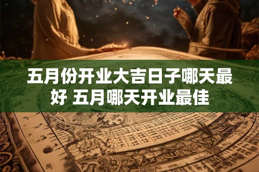 五月份开业大吉日子哪天最好 五月哪天开业最佳