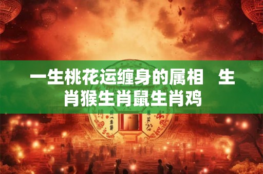 一生桃花运缠身的属相 生肖猴生肖鼠生肖鸡 一生桃花运缠身的属相 生肖猴生肖鼠生肖鸡