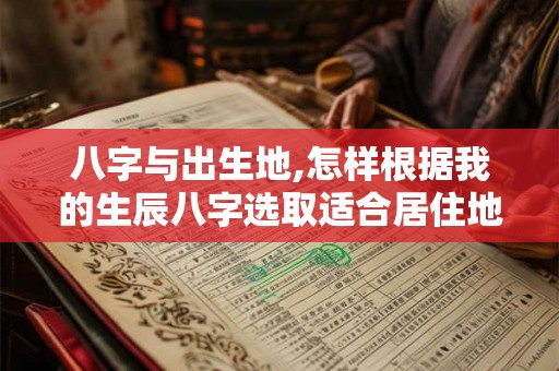 八字与出生地,怎样根据我的生辰八字选取适合居住地址