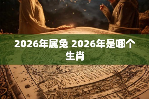 2026年属兔 2026年是哪个生肖