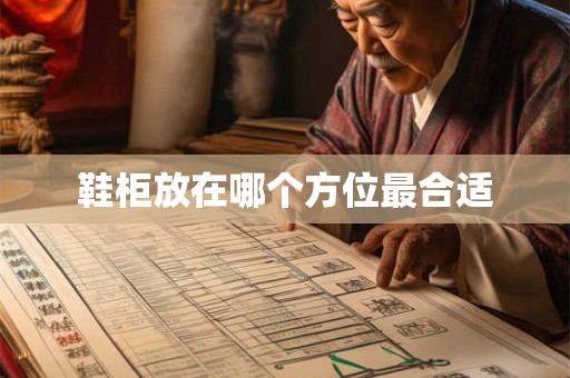 鞋柜放在哪个方位最合适 鞋柜放在哪个方位最合适
