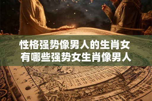 性格强势像男人的生肖女 有哪些强势女生肖像男人