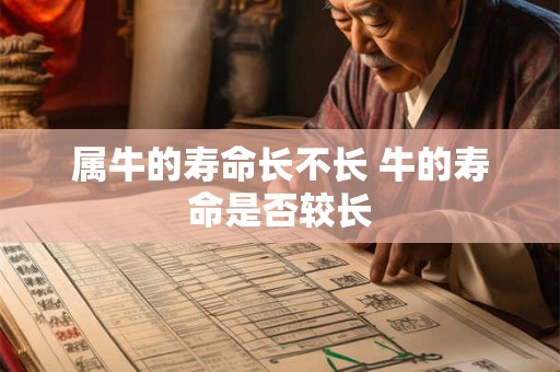属牛的寿命长不长 牛的寿命是否较长