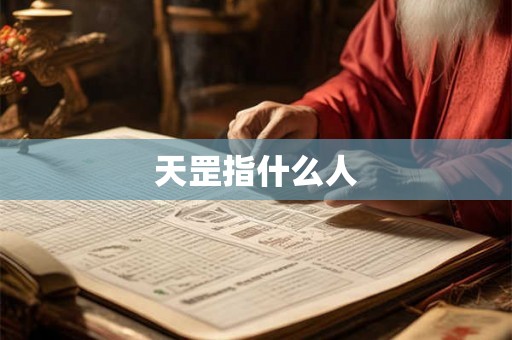 天罡指什么人