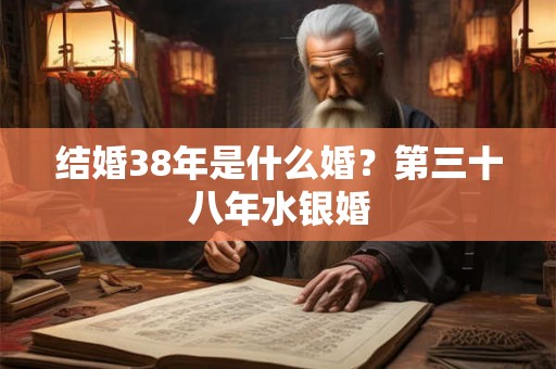 结婚38年是什么婚？第三十八年水银婚