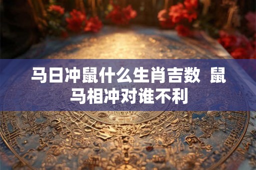 马日冲鼠什么生肖吉数 鼠马相冲对谁不利 马日冲鼠什么生肖吉数 鼠马相冲对谁不利