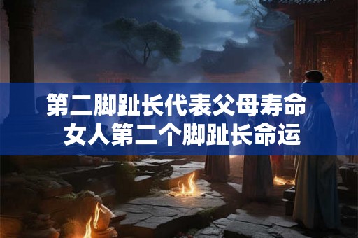 第二脚趾长代表父母寿命  女人第二个脚趾长命运