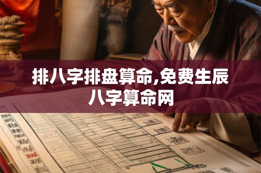 排八字排盘算命,免费生辰八字算命网
