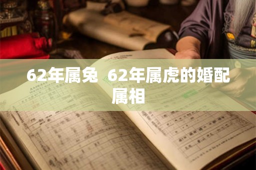 62年属兔  62年属虎的婚配属相