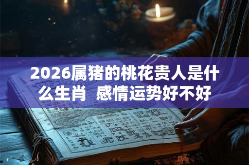 2026属猪的桃花贵人是什么生肖  感情运势好不好