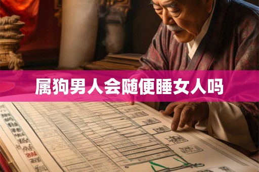 属狗男人会随便睡女人吗