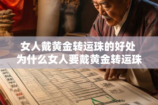 女人戴黄金转运珠的好处 为什么女人要戴黄金转运珠