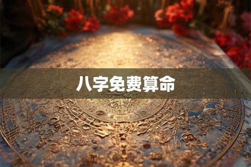 八字免费算命