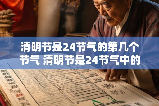 清明节是24节气的第几个节气 清明节是24节气中的哪一个 清明节是24节气的第几个节气 清明节是24节气中的哪一个