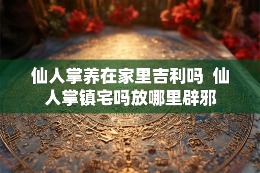 仙人掌养在家里吉利吗  仙人掌镇宅吗放哪里辟邪