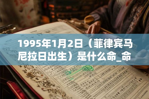 1995年1月2日（菲律宾马尼拉日出生）是什么命_命运如何