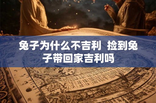 兔子为什么不吉利 捡到兔子带回家吉利吗 兔子为什么不吉利 捡到兔子带回家吉利吗