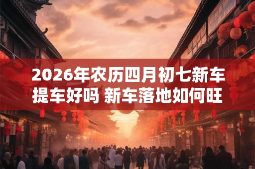 2026年农历四月初七新车提车好吗 新车落地如何旺车
