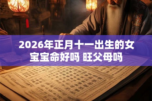 2026年正月十一出生的女宝宝命好吗 旺父母吗