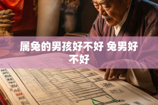 属兔的男孩好不好 兔男好不好